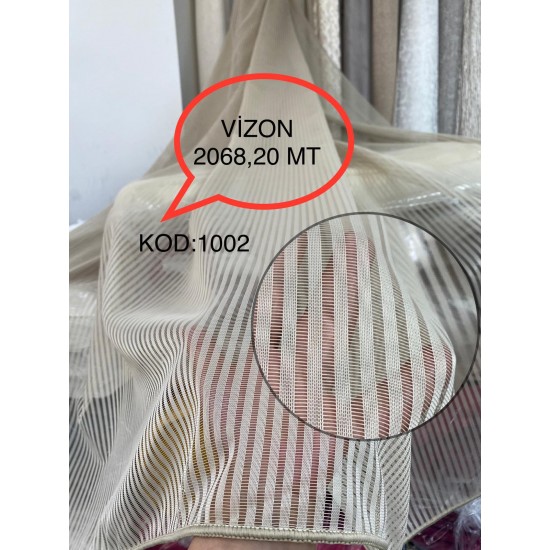 VİZON TÜL PERDE(1002)